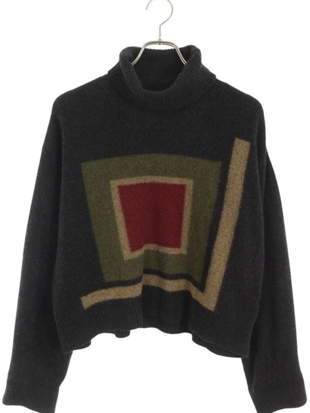 Dior Cropped Cashmere Knit Sweater 40